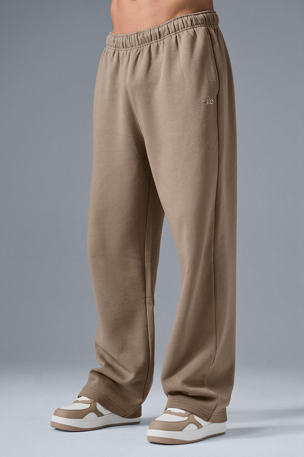 Παντελονι Φορμα ανδρικα Alo Yoga Accolade Straight Leg Gravel | Greece  LVJKE-3948