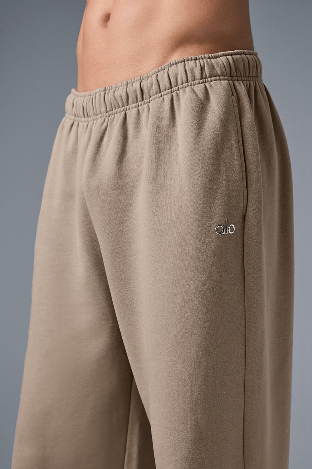 Παντελονι Φορμα ανδρικα Alo Yoga Accolade Straight Leg Gravel | Greece  LVJKE-3948