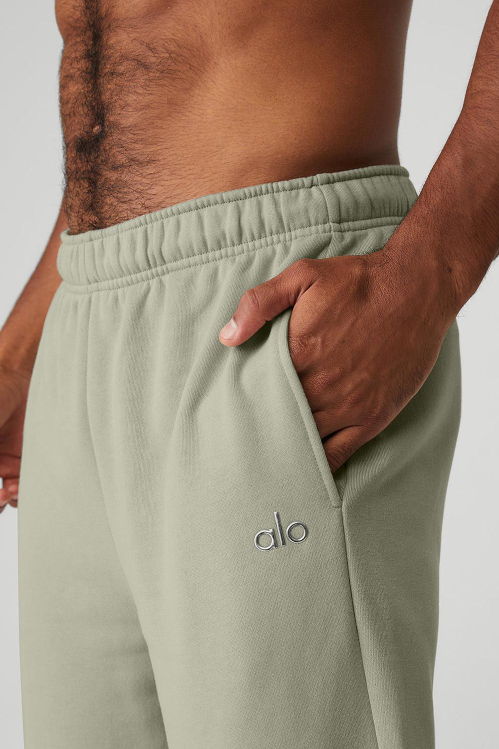 Παντελονι Φορμα ανδρικα Alo Yoga Accolade Straight Leg Limestone | Greece  PVQGO-3701