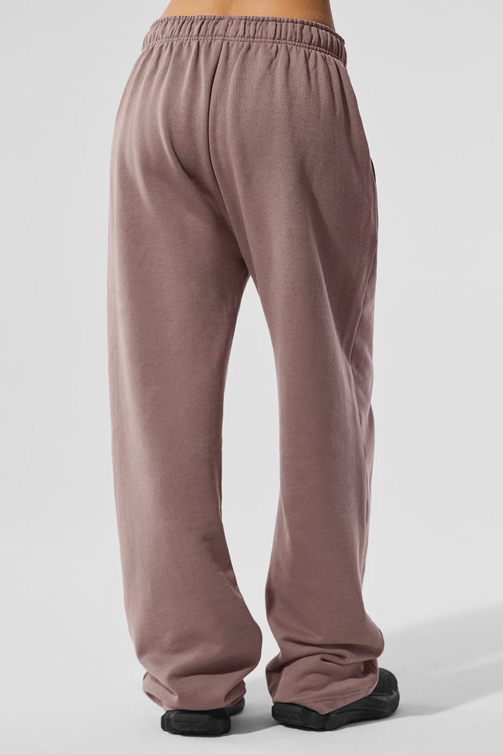 Παντελονι Φορμα γυναικεια Alo Yoga Accolade Straight Leg Mushroom | Greece  ENFLR-7389