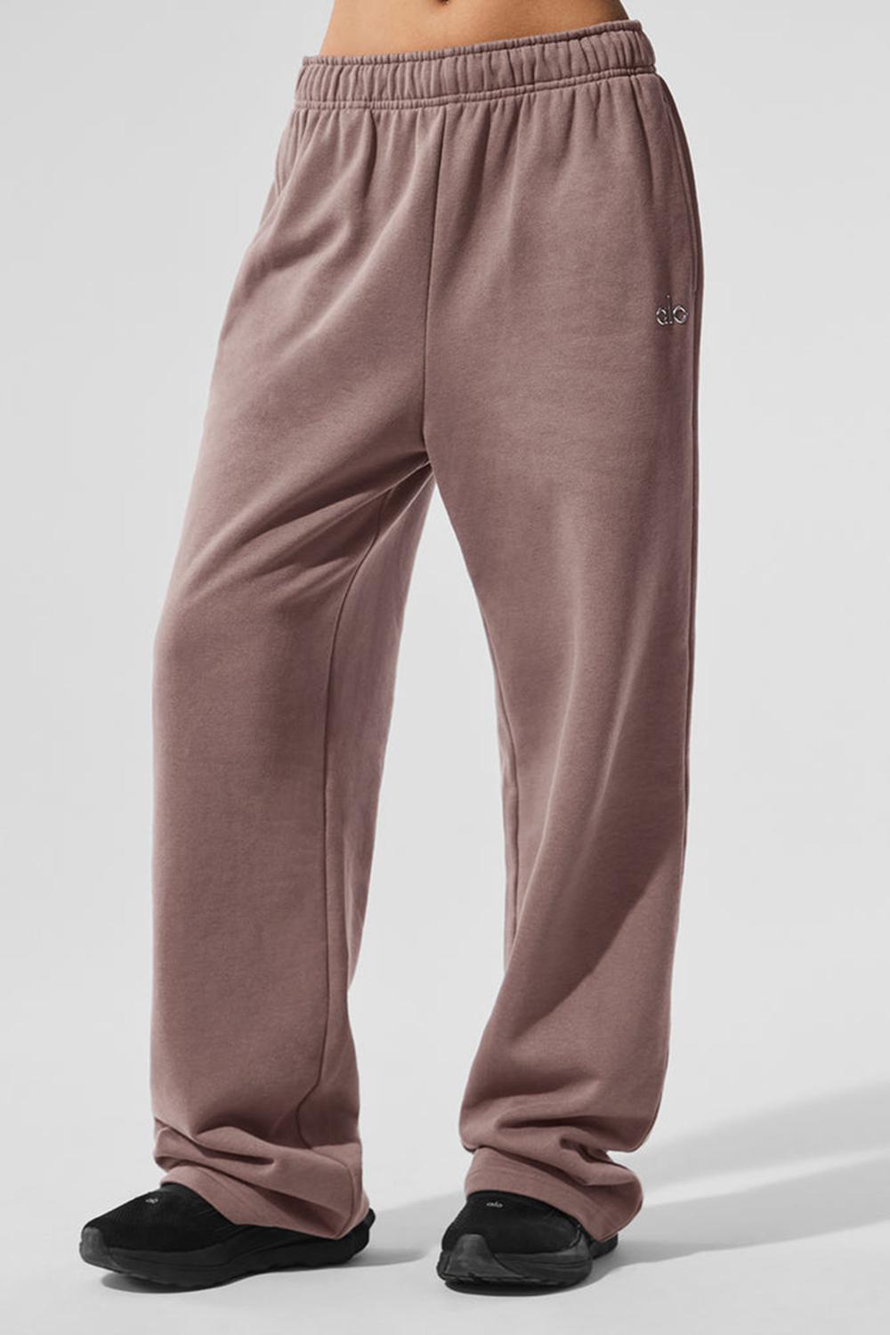 Παντελονι Φορμα γυναικεια Alo Yoga Accolade Straight Leg Mushroom | Greece  ENFLR-7389