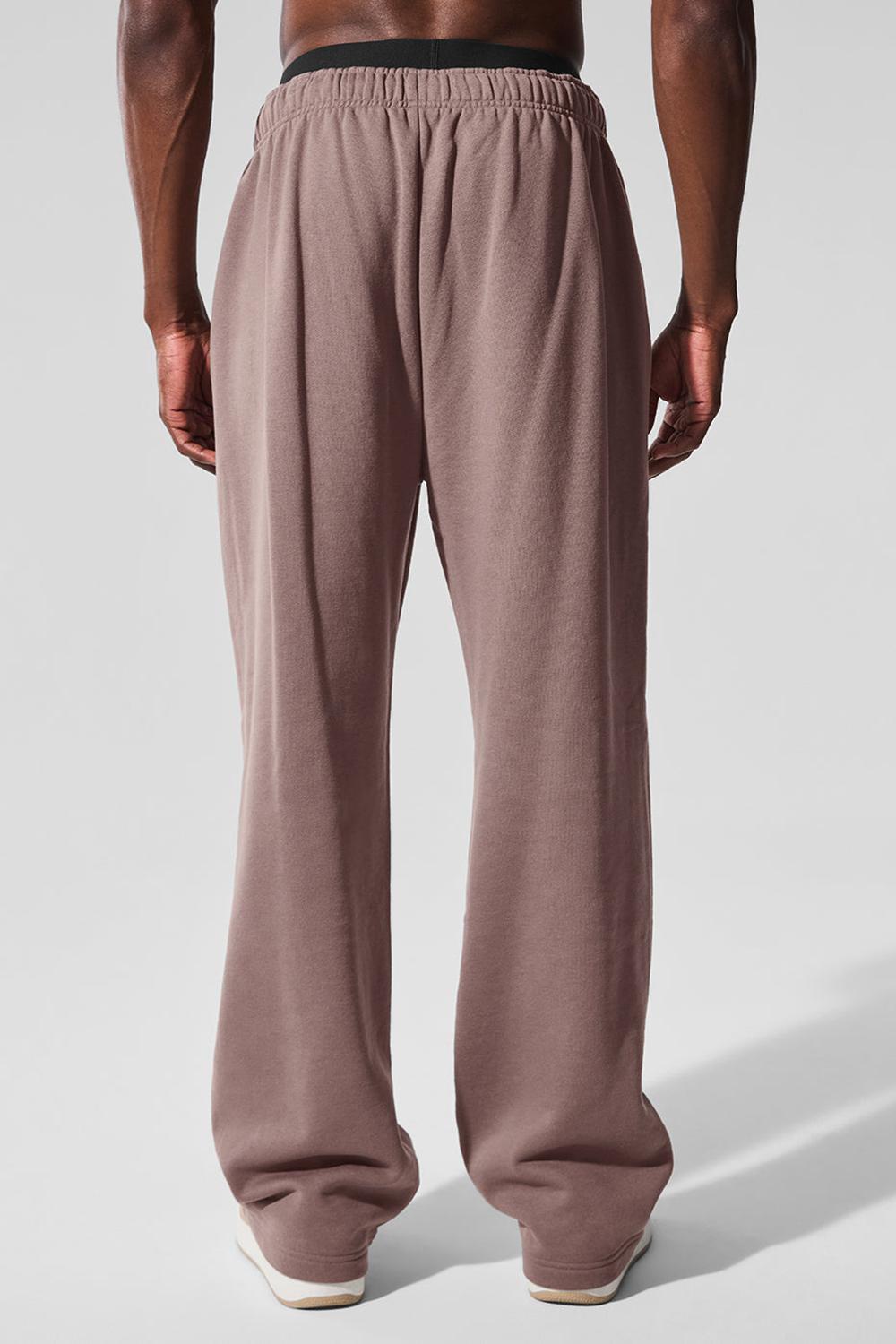 Παντελονι Φορμα ανδρικα Alo Yoga Accolade Straight Leg Mushroom | Greece  WXYBL-7283