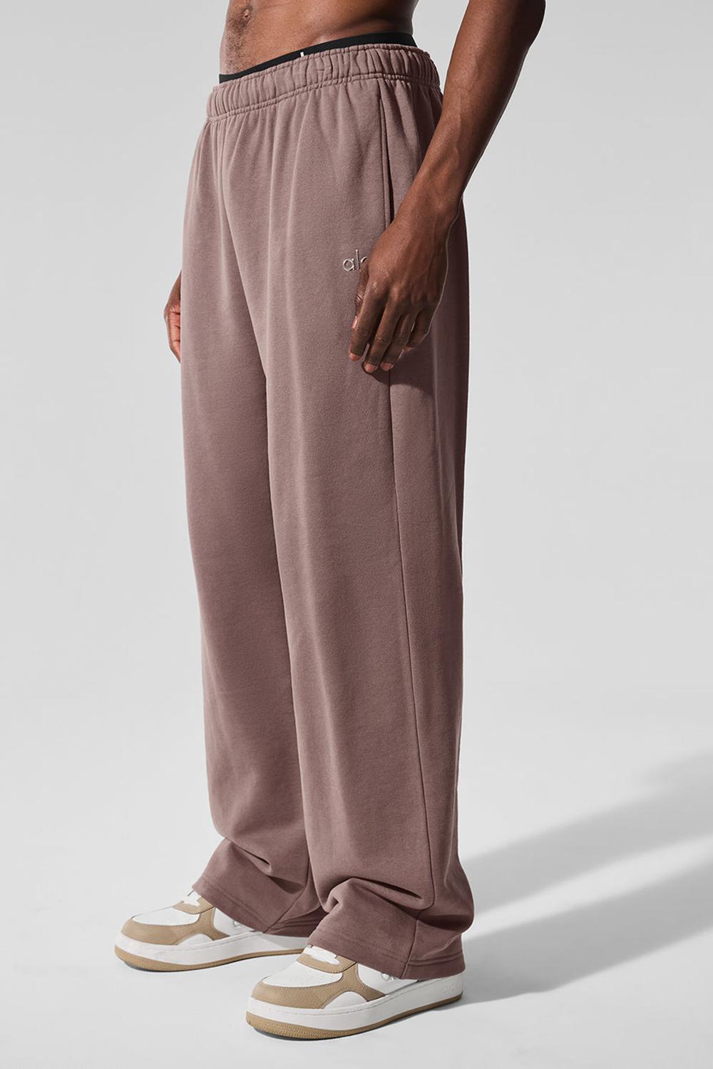 Παντελονι Φορμα ανδρικα Alo Yoga Accolade Straight Leg Mushroom | Greece  WXYBL-7283