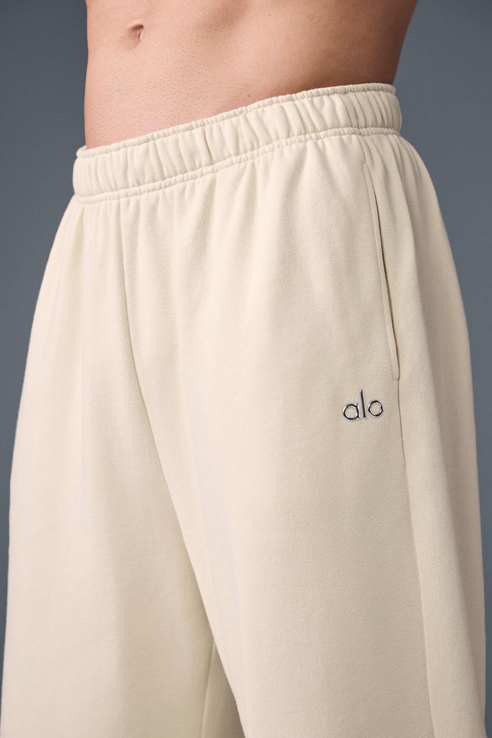 Παντελονι Φορμα ανδρικα Alo Yoga Accolade Straight Leg Oat Milk | Greece  NPEHQ-5062