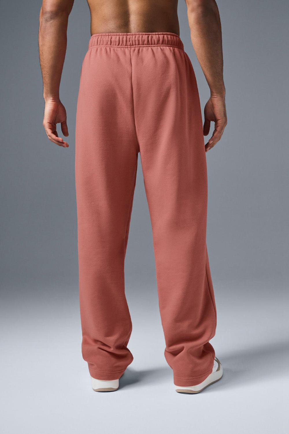 Παντελονι Φορμα ανδρικα Alo Yoga Accolade Straight Leg Soft Terracotta | Greece  VRAIQ-2487