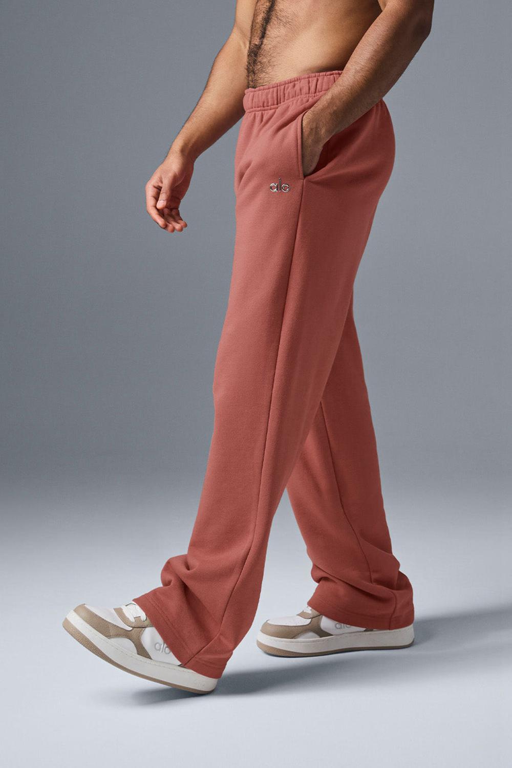 Παντελονι Φορμα ανδρικα Alo Yoga Accolade Straight Leg Soft Terracotta | Greece  VRAIQ-2487