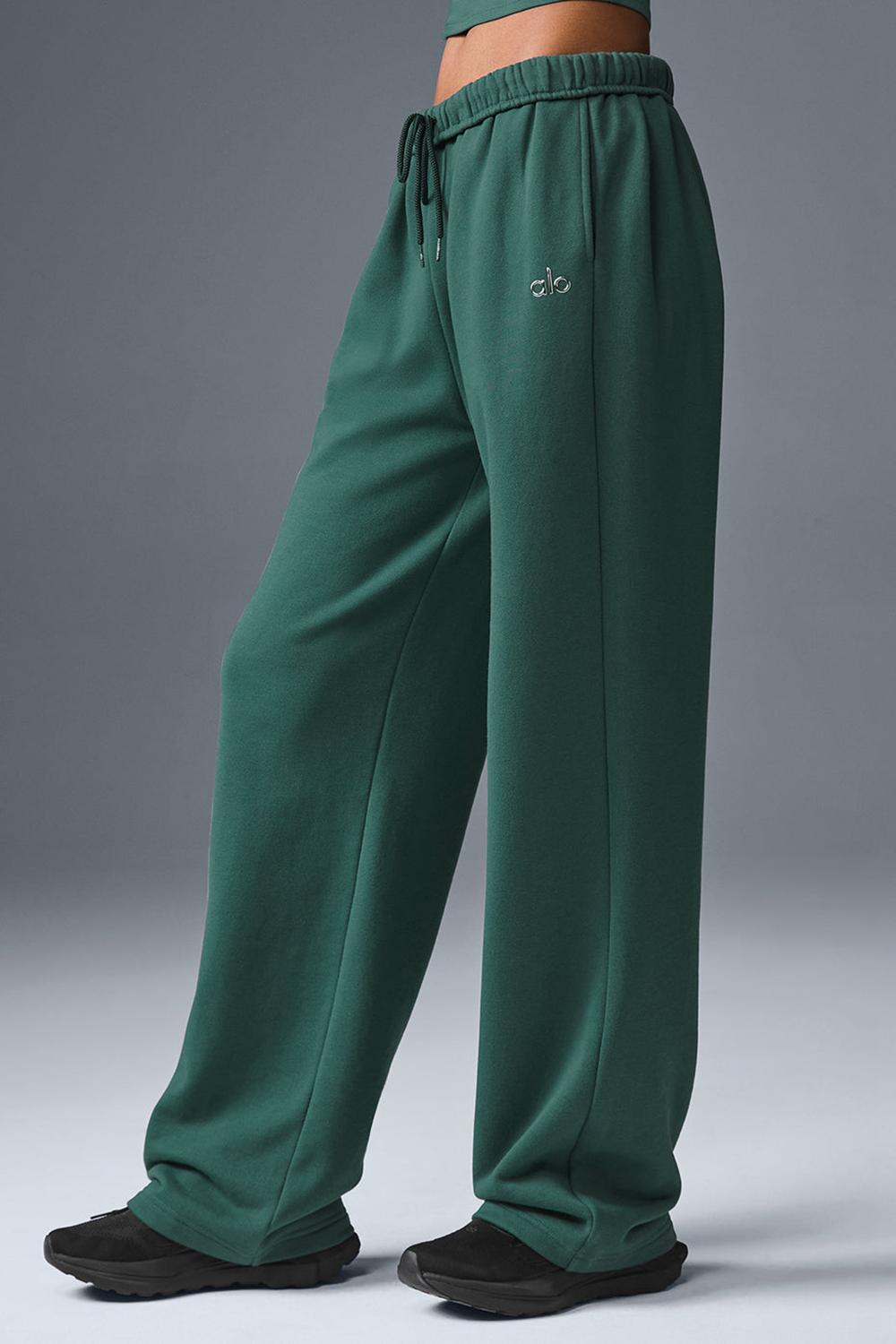 Παντελονι Φορμα γυναικεια Alo Yoga Accolade Straight Leg Winter Ivy | Greece  HGQSO-7260