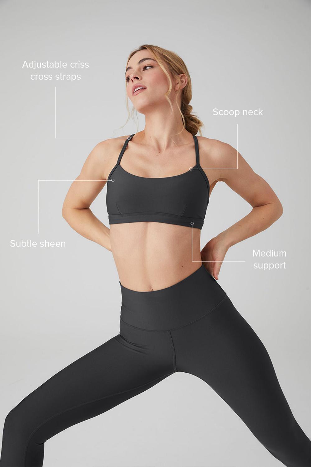 Αθλητικο Σουτιεν γυναικεια Alo Yoga Airlift Intrigue Anthracite | Greece  JOBFV-4679