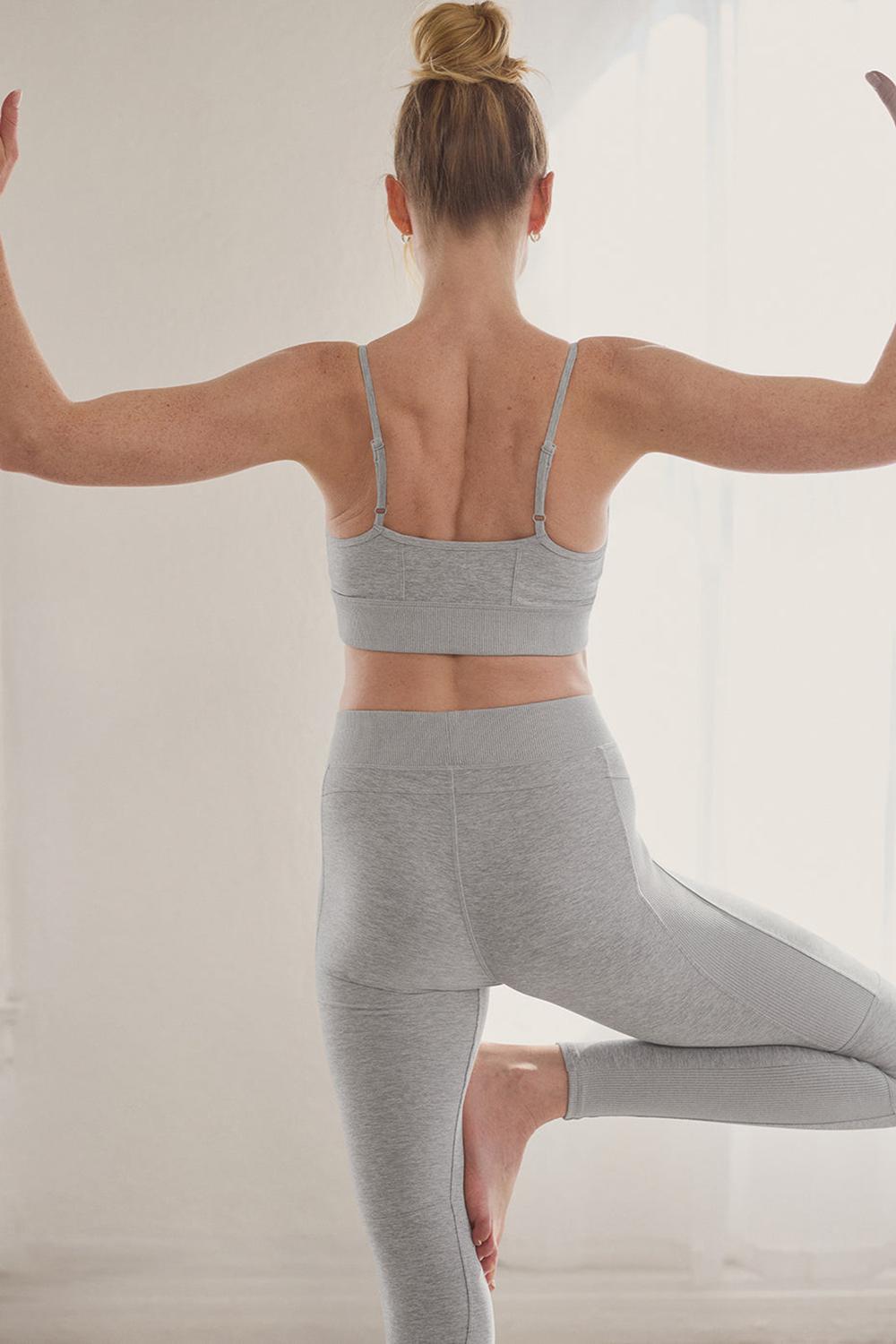 Αθλητικο Σουτιεν γυναικεια Alo Yoga Alosoft Head Start γκρι | Greece  QJSXK-3209