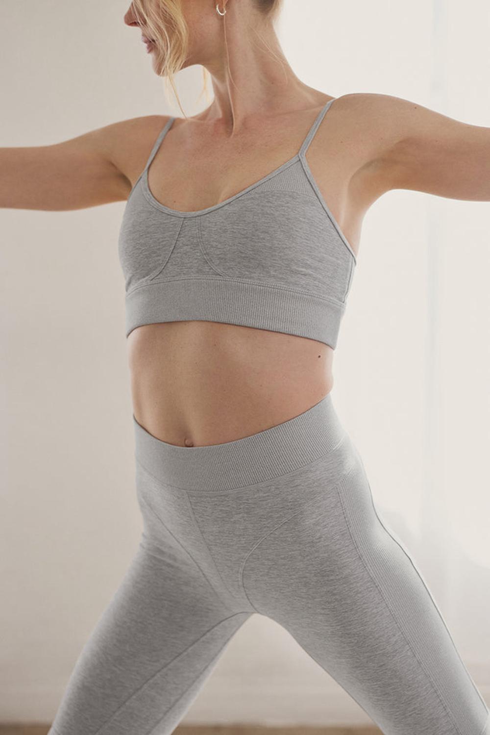 Αθλητικο Σουτιεν γυναικεια Alo Yoga Alosoft Head Start γκρι | Greece  QJSXK-3209