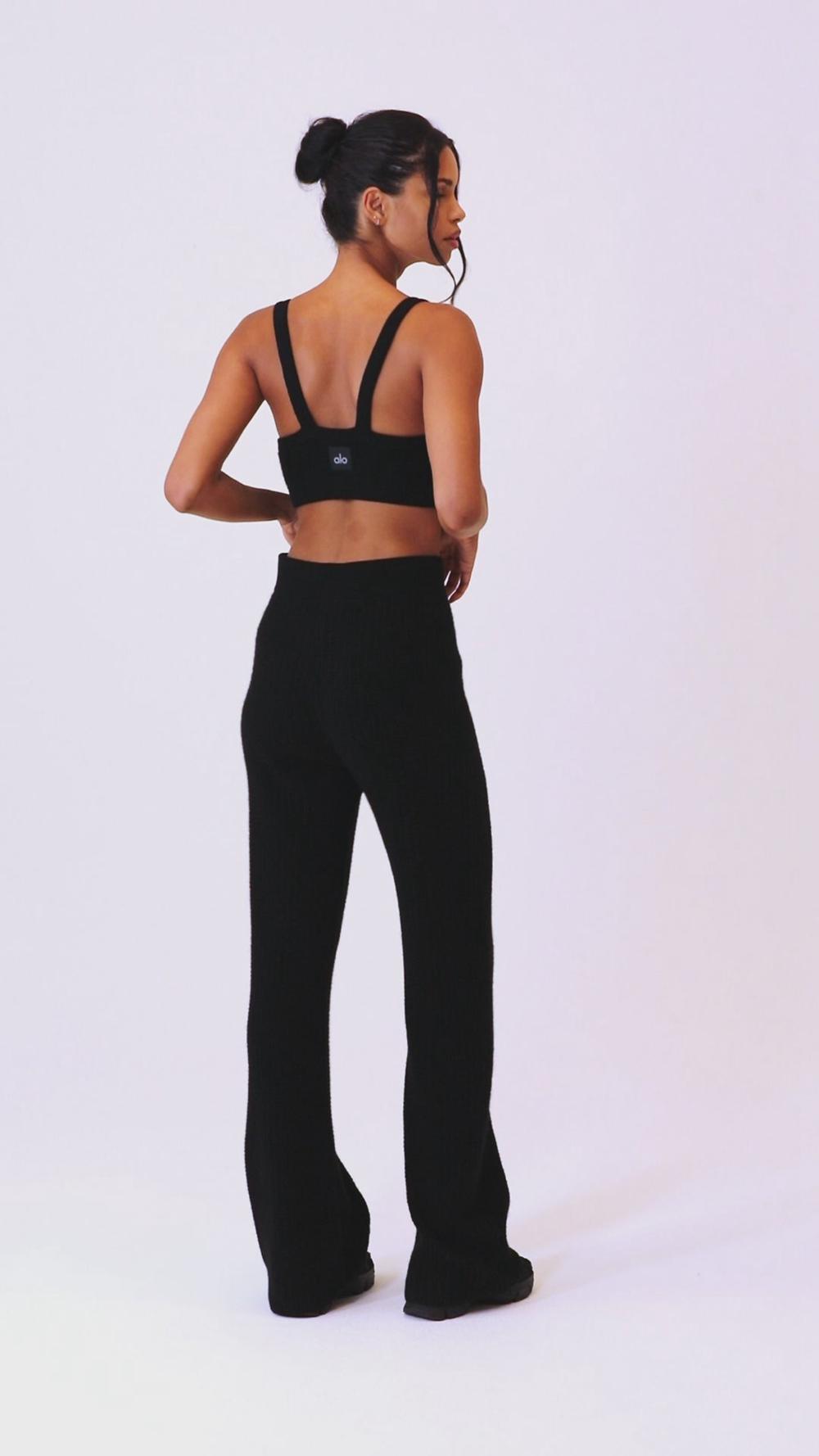 Αθλητικο Σουτιεν γυναικεια Alo Yoga Cashmere Plush Waffle V-Neck γκρι | Greece  DWLHS-5146