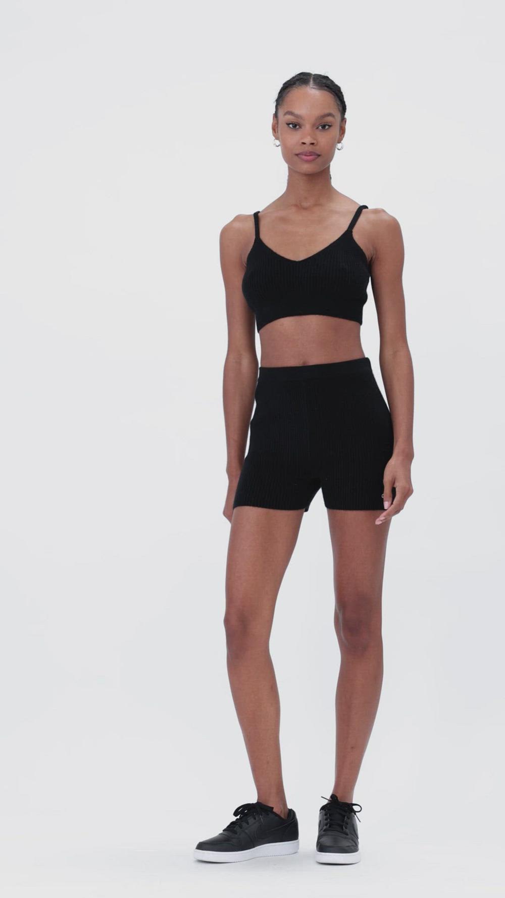Αθλητικο Σουτιεν γυναικεια Alo Yoga Cashmere Ribbed Staycation γκρι | Greece  TXGCI-2048