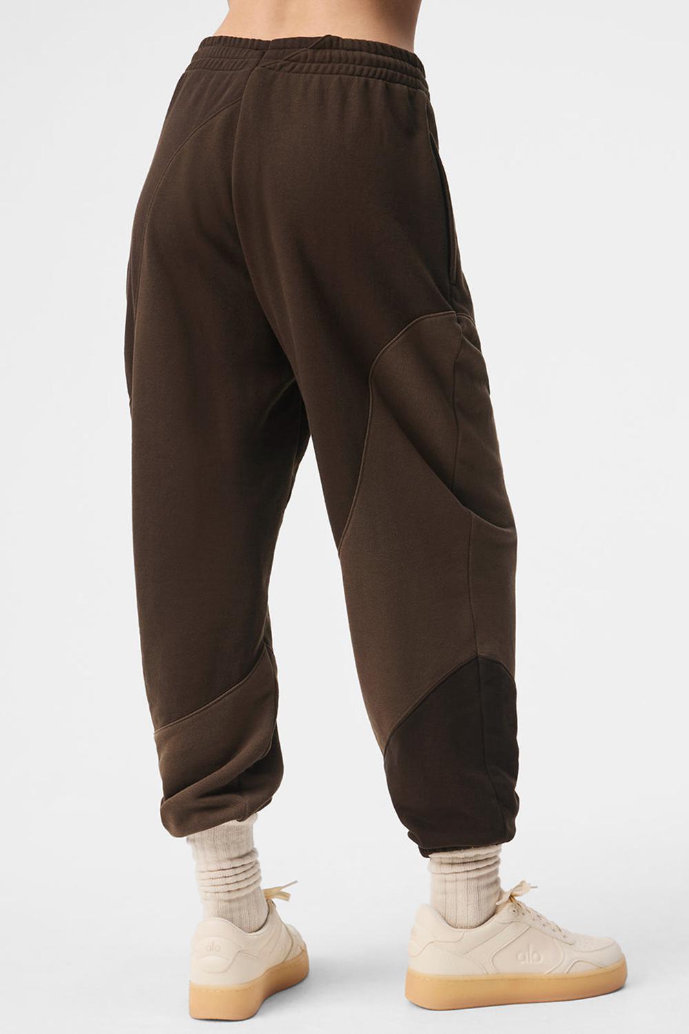 Παντελονι Φορμα γυναικεια Alo Yoga Make Waves Espresso Tonal | Greece  TCZFR-3897