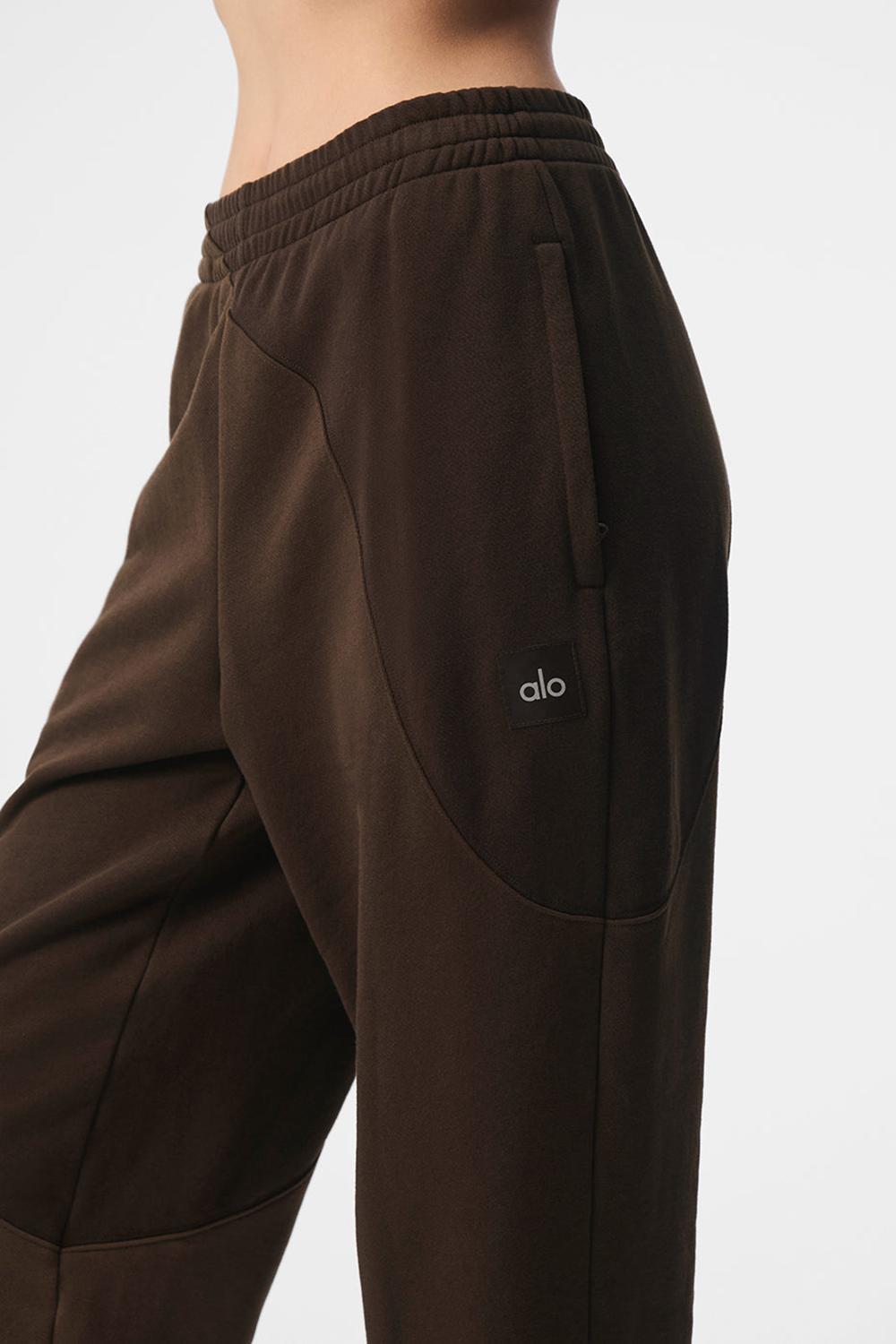 Παντελονι Φορμα γυναικεια Alo Yoga Make Waves Espresso Tonal | Greece  TCZFR-3897