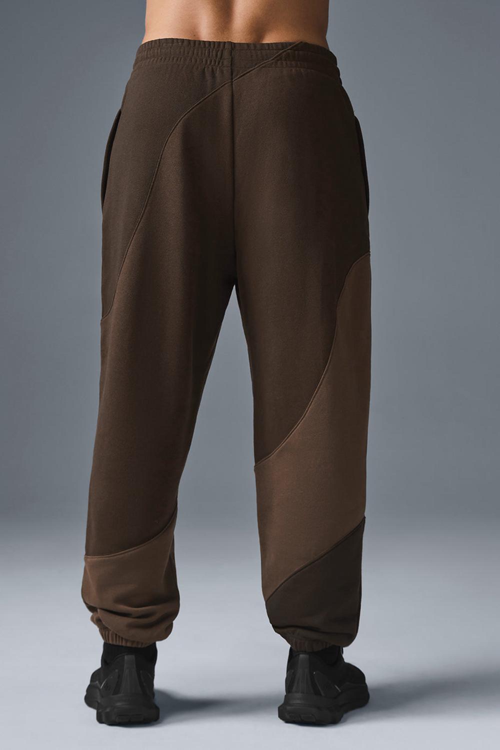 Παντελονι Φορμα ανδρικα Alo Yoga Make Waves Espresso Tonal | Greece  VRSFT-1058