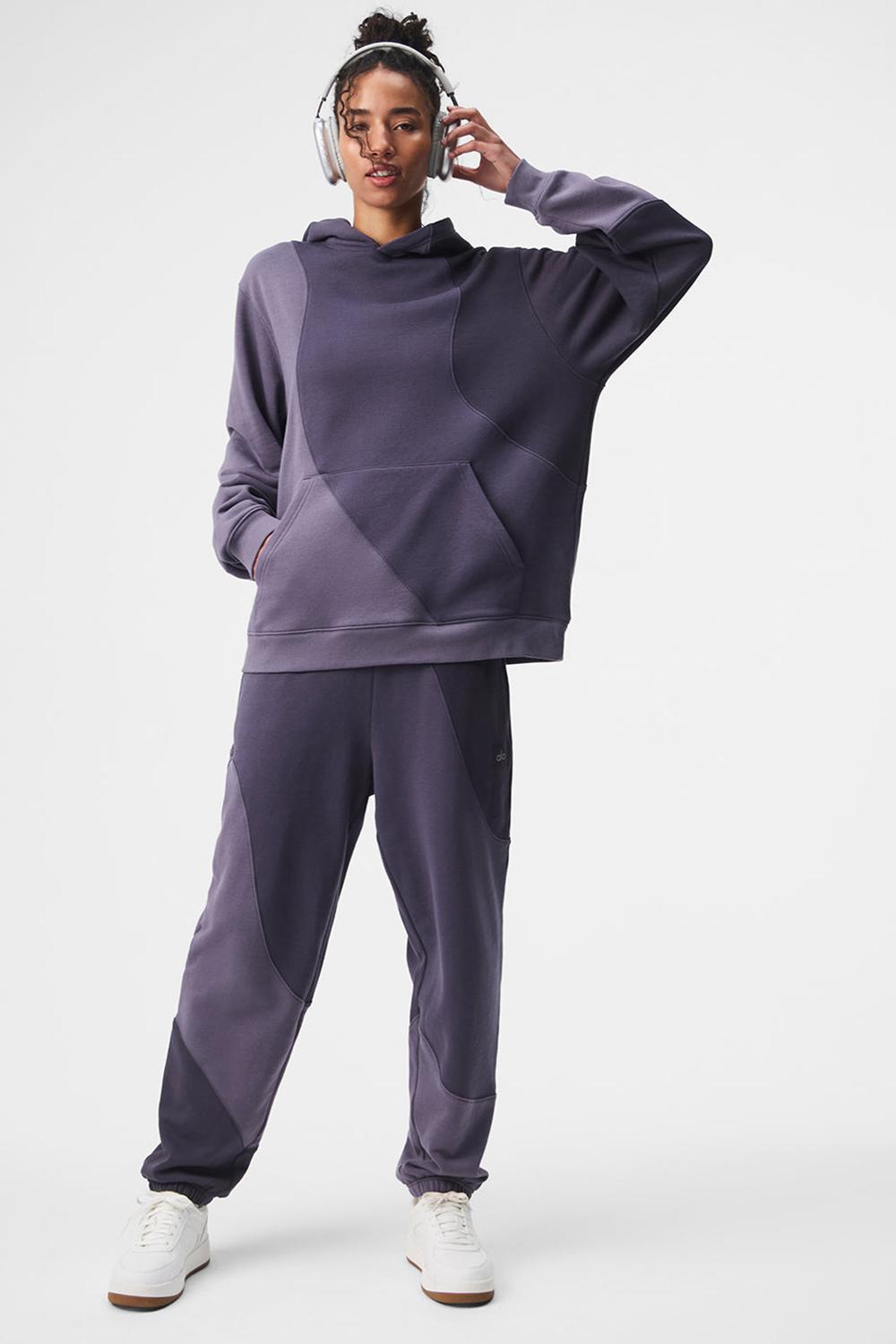Παντελονι Φορμα γυναικεια Alo Yoga Make Waves Italian Plum Tonal | Greece  XEUZA-1502