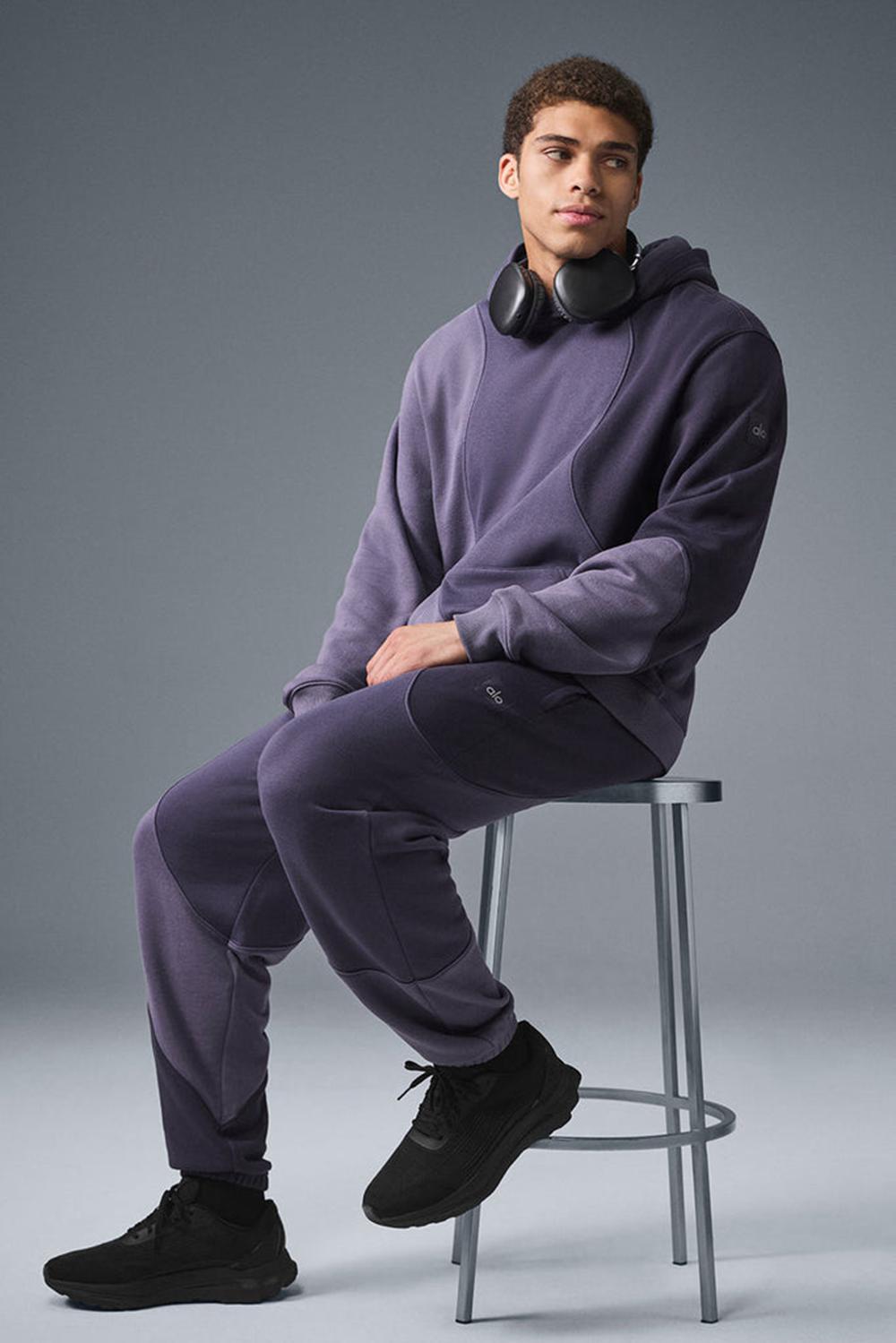 Παντελονι Φορμα ανδρικα Alo Yoga Make Waves Italian Plum Tonal | Greece  DEYCS-7129