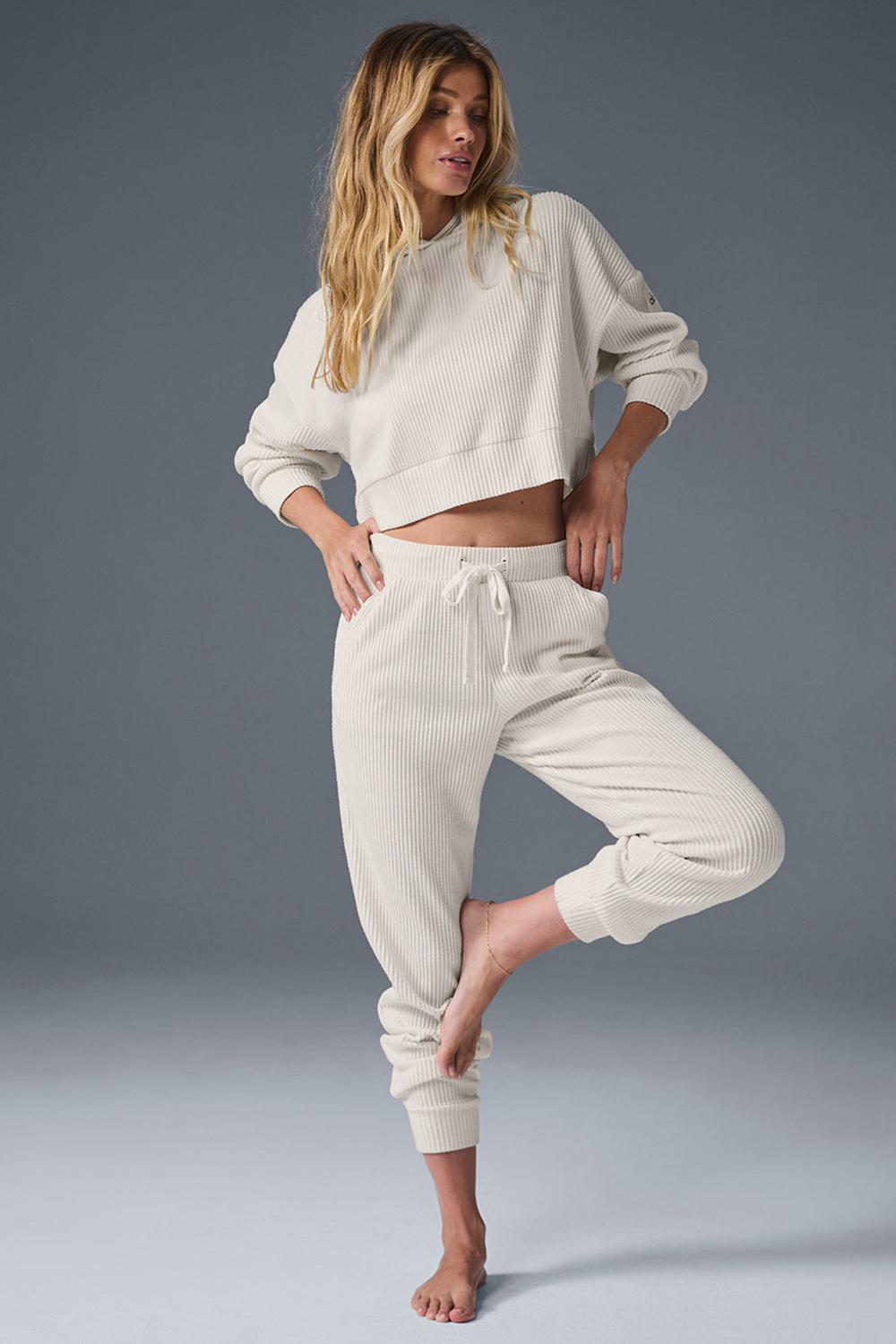 Παντελονι Φορμα γυναικεια Alo Yoga Muse Ivory | Greece  MNBYV-5038
