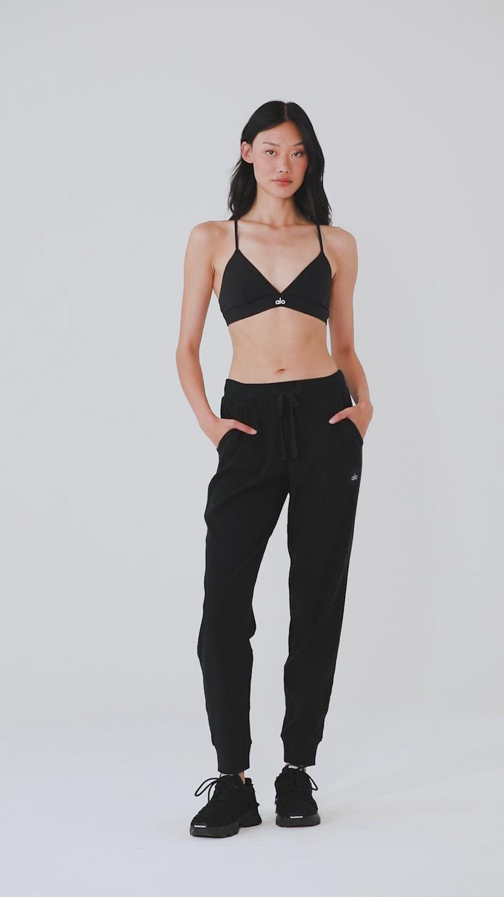 Παντελονι Φορμα γυναικεια Alo Yoga Muse γκρι | Greece  JQADB-8176
