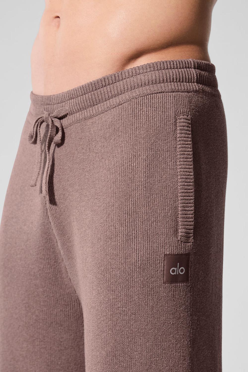 Παντελονι Φορμα ανδρικα Alo Yoga Scholar Straight Leg Mushroom Heather | Greece  KZRPL-4538