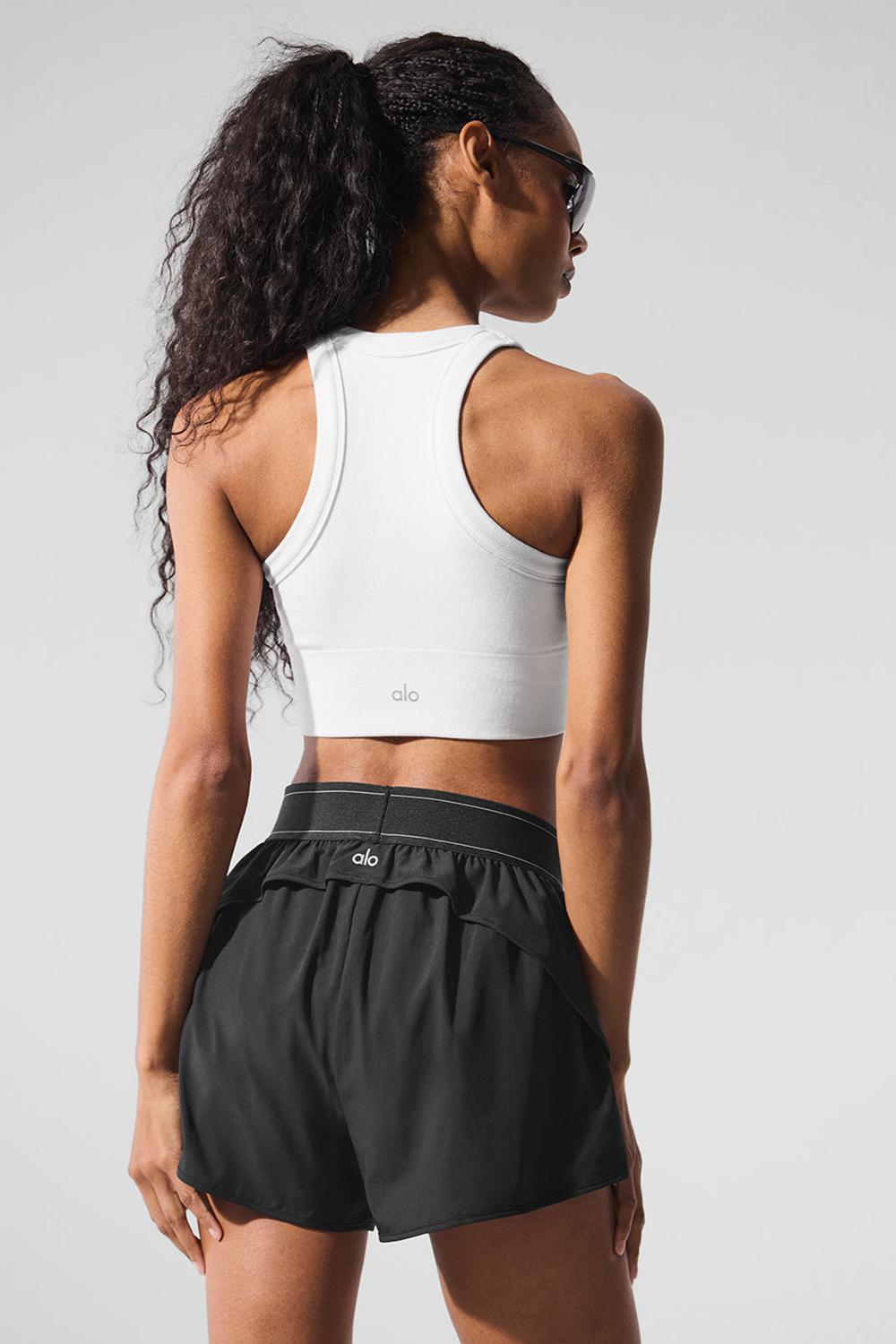 Αθλητικο Σουτιεν γυναικεια Alo Yoga Seamless Delight High Neck ασπρα | Greece  HKVCW-7389