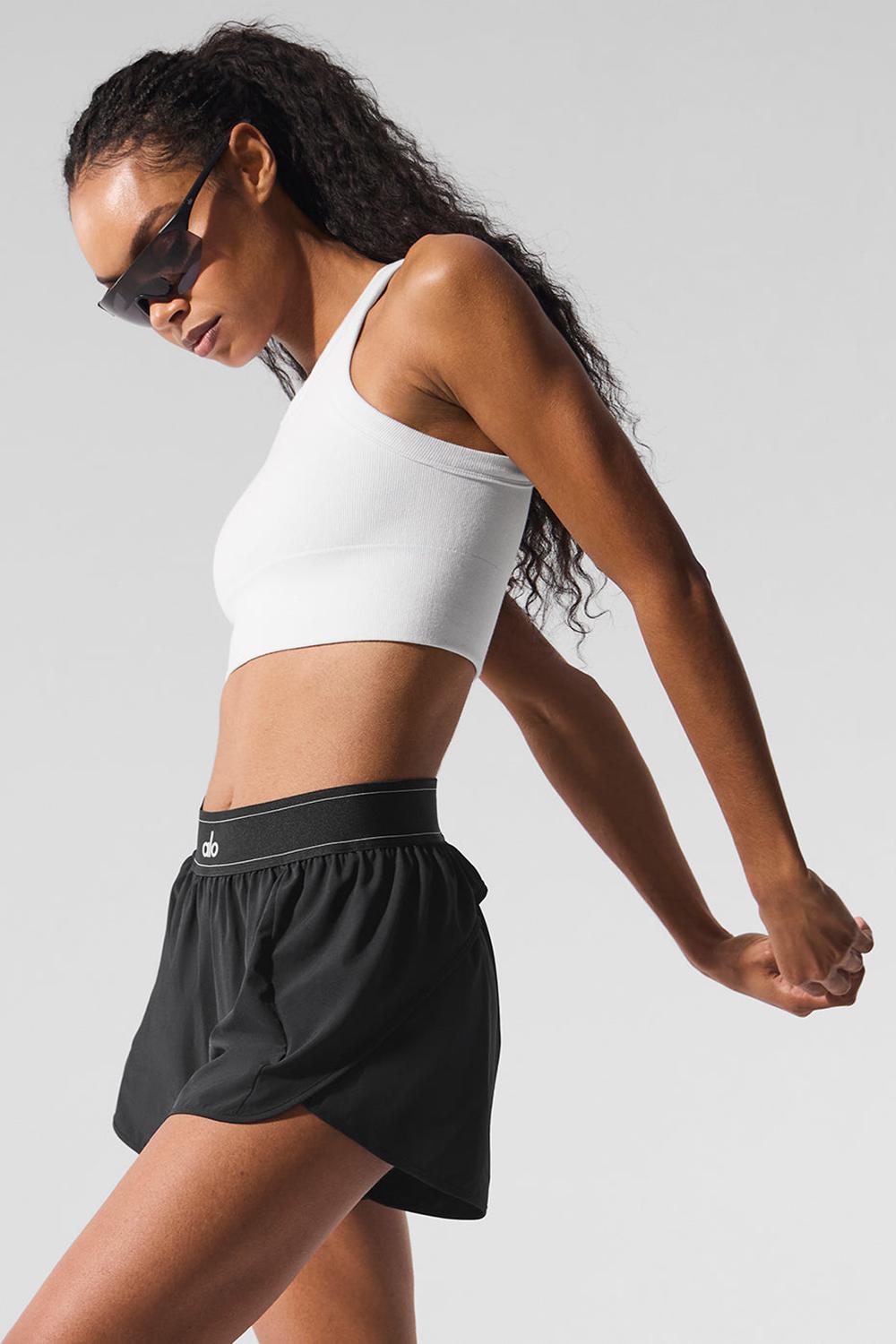 Αθλητικο Σουτιεν γυναικεια Alo Yoga Seamless Delight High Neck ασπρα | Greece  HKVCW-7389