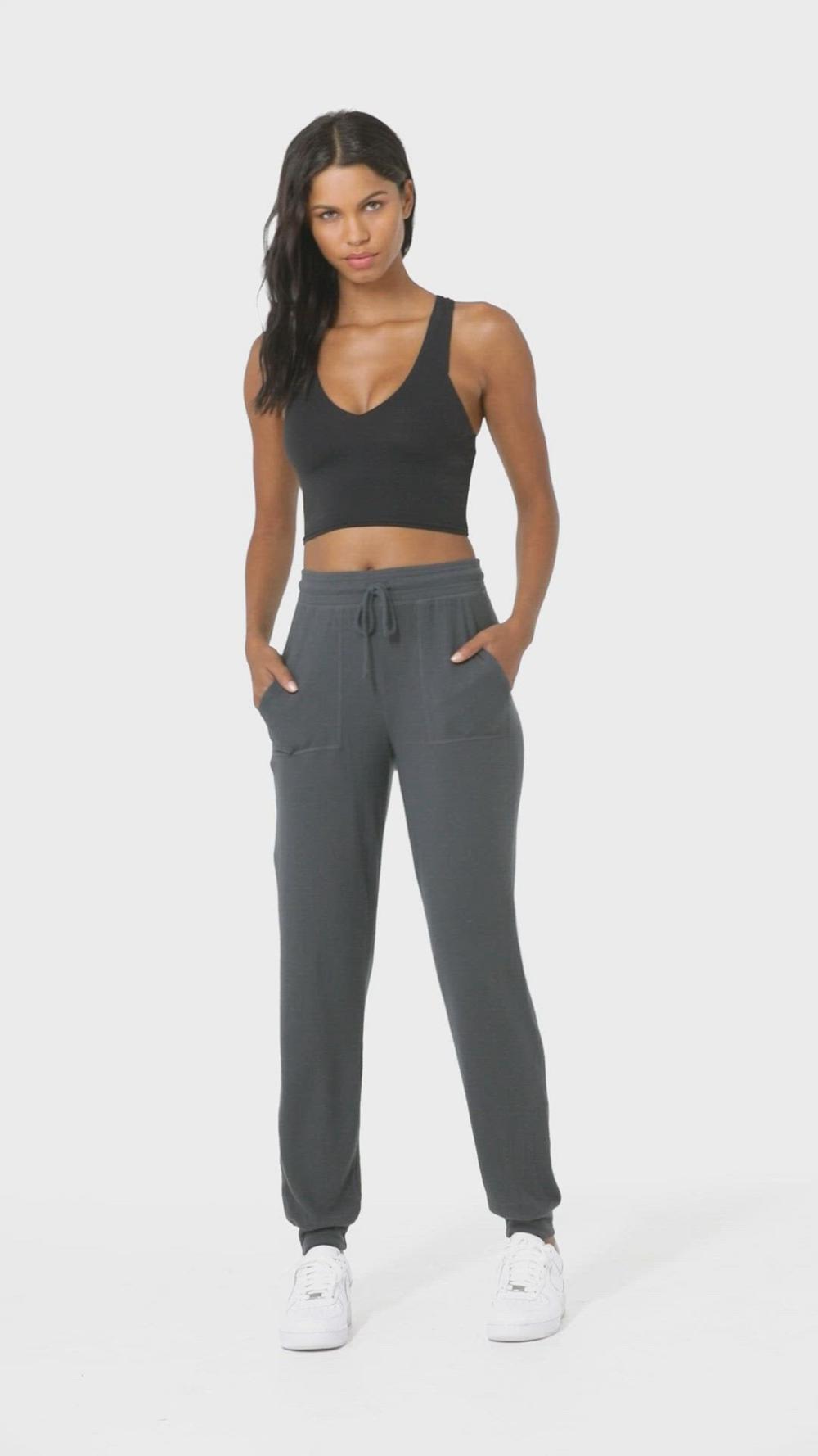 Παντελονι Φορμα γυναικεια Alo Yoga Soho Oatmeal Heather | Greece  TSJOR-2693