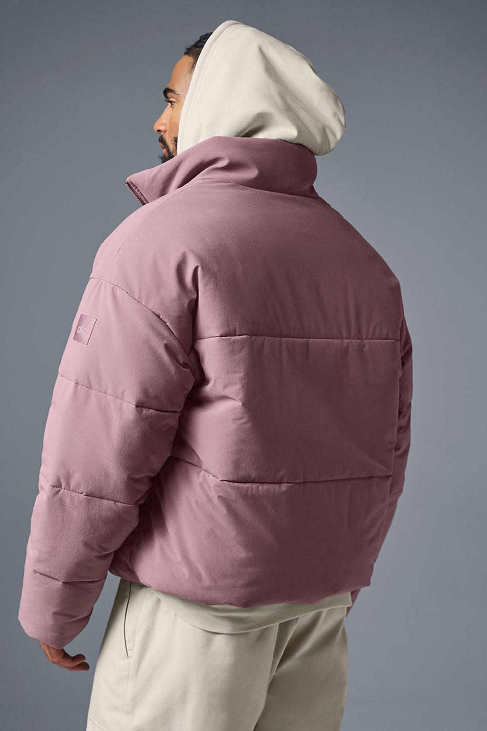 Μπουφαν Φουσκωτο ανδρικα Alo Yoga Stretch Woven Street Woodrose | Greece  UWYBA-6751