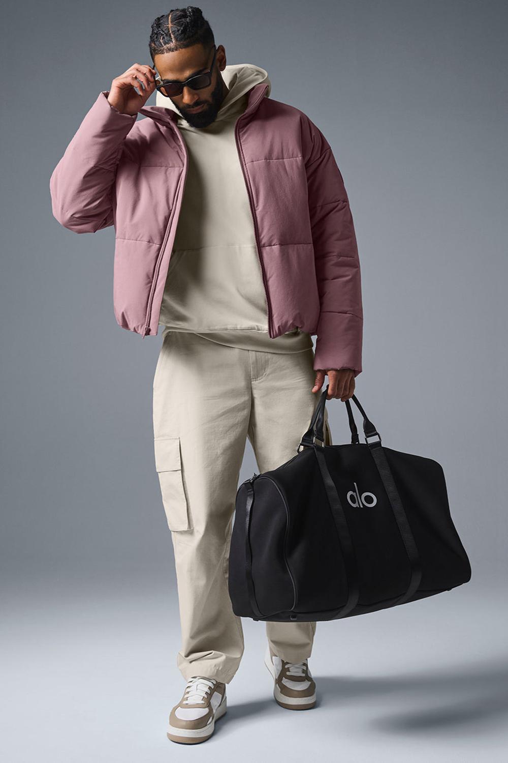 Μπουφαν Φουσκωτο ανδρικα Alo Yoga Stretch Woven Street Woodrose | Greece  UWYBA-6751