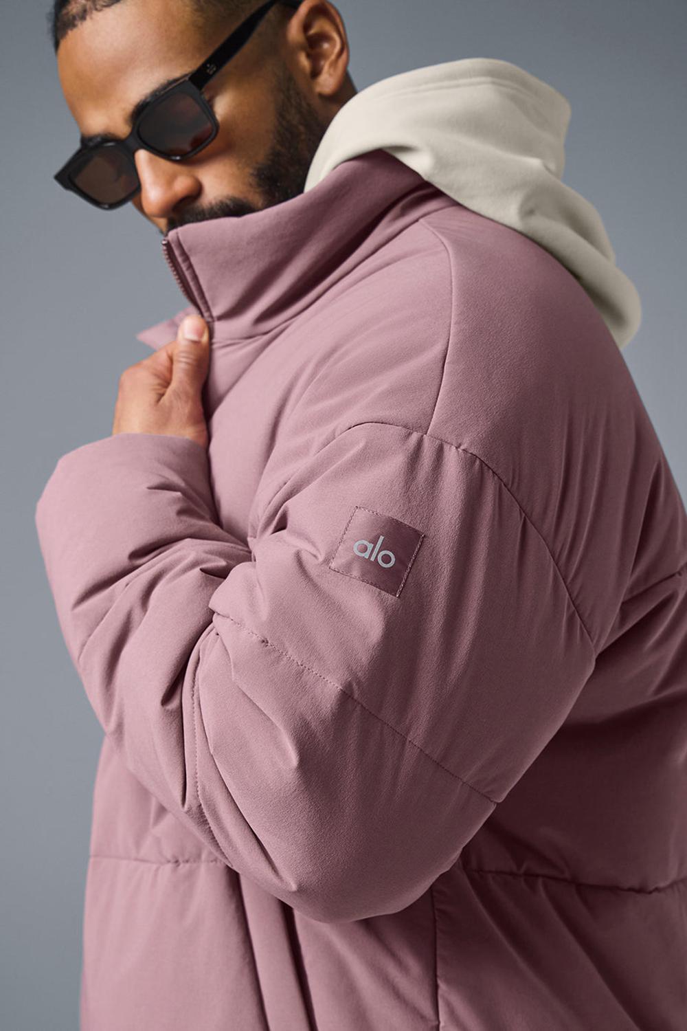 Μπουφαν Φουσκωτο ανδρικα Alo Yoga Stretch Woven Street Woodrose | Greece  UWYBA-6751