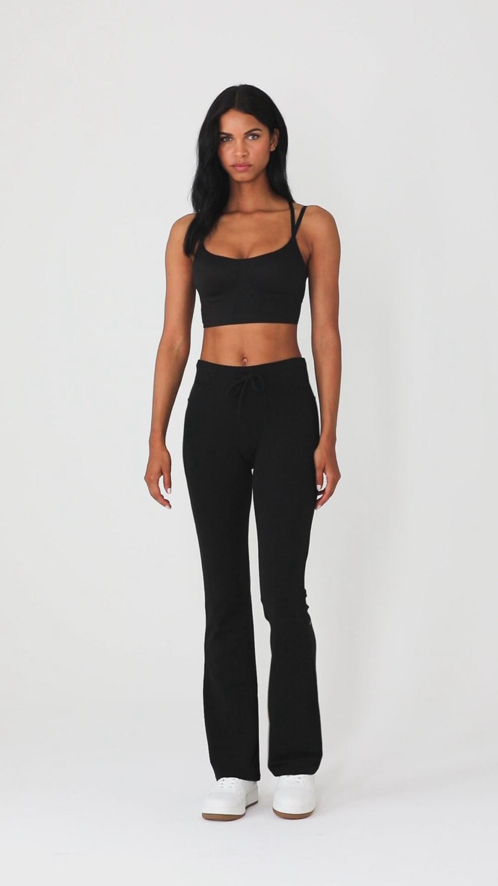 Παντελονι Φορμα γυναικεια Alo Yoga Sway Bootcut γκρι | Greece  MRGCF-5467