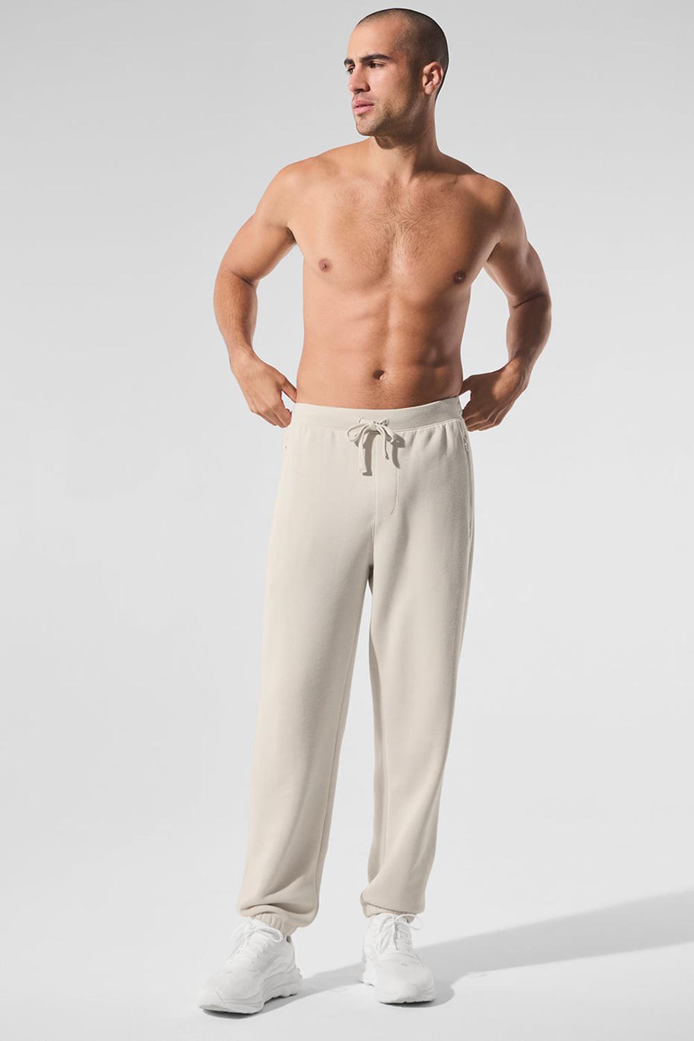 Παντελονι Φορμα ανδρικα Alo Yoga Triumph Restore Bone | Greece  KJECQ-6482