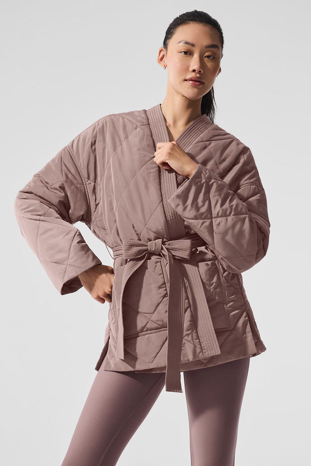 Μπουφαν Φουσκωτο γυναικεια Alo Yoga Urbanite Wrap Mushroom | Greece  ZNHQI-1784