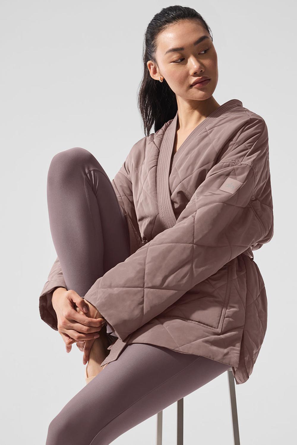Μπουφαν Φουσκωτο γυναικεια Alo Yoga Urbanite Wrap Mushroom | Greece  ZNHQI-1784