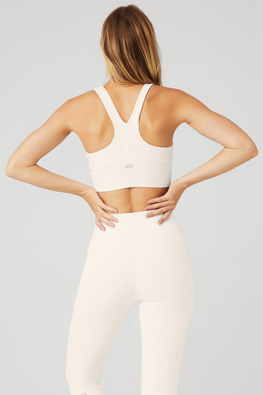 Αθλητικο Σουτιεν γυναικεια Alo Yoga Wild Thing Ivory | Greece  CJWLU-0256