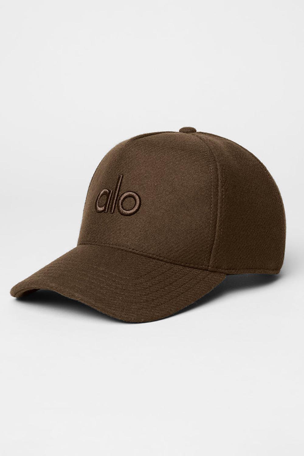 καπέλα φορτηγατζή γυναικεια Alo Yoga Wool District Espresso | Greece  KGIRQ-2450