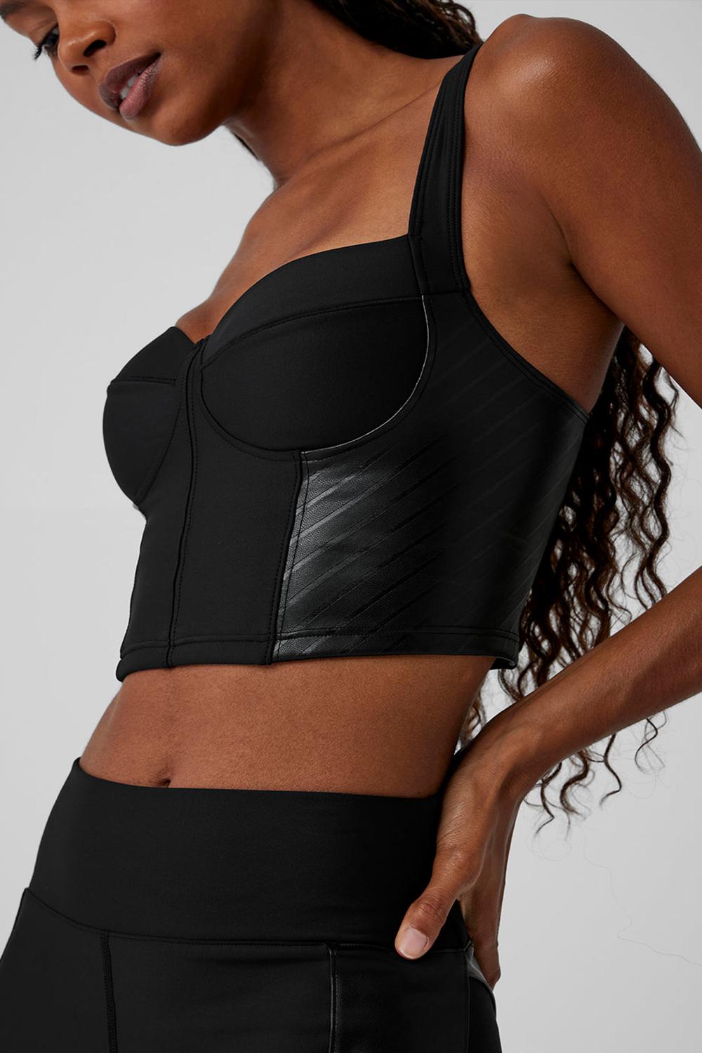 φανελακια για τρεξιμο γυναικεια Alo Yoga Airlift Winter Warm Cropped Supermoto μαυρα | Greece  RSNAF-1092