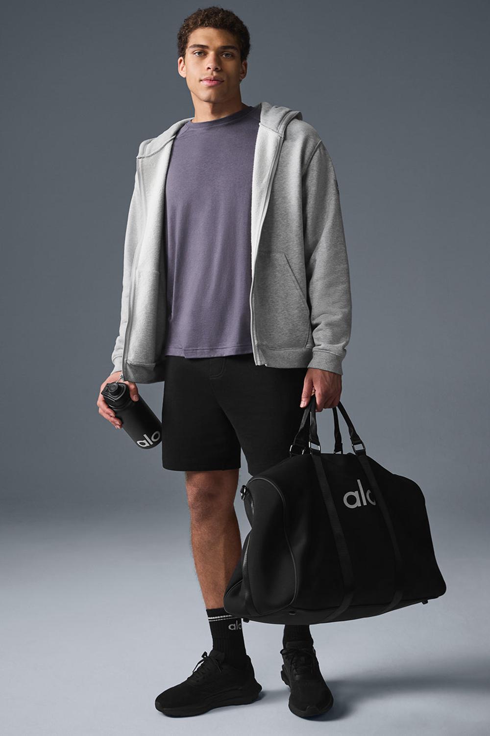 μπλουζακια για τρεξιμο ανδρικα Alo Yoga Triumph Raglan Italian Plum | Greece  BHDCL-3789