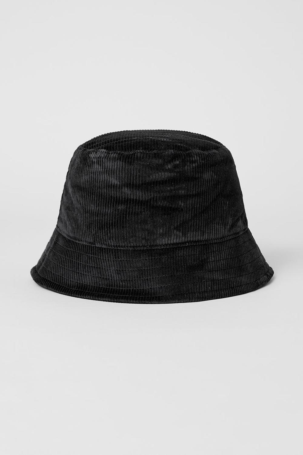 καπελα bucket γυναικεια Alo Yoga Corduroy Neighborhood μαυρα | Greece  HLWTN-2436