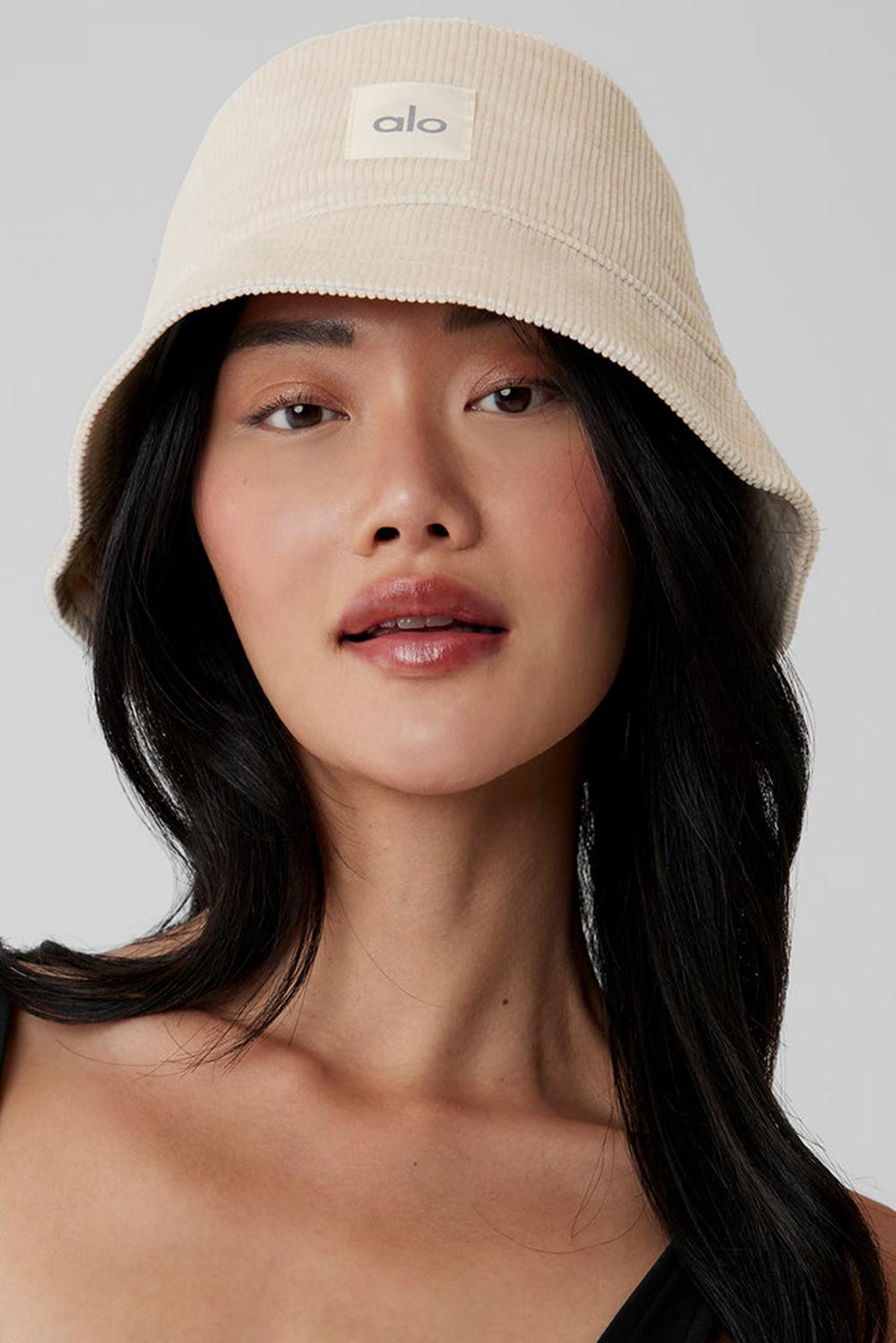 καπελα bucket γυναικεια Alo Yoga Corduroy Neighborhood Bone | Greece  FOWHP-5796