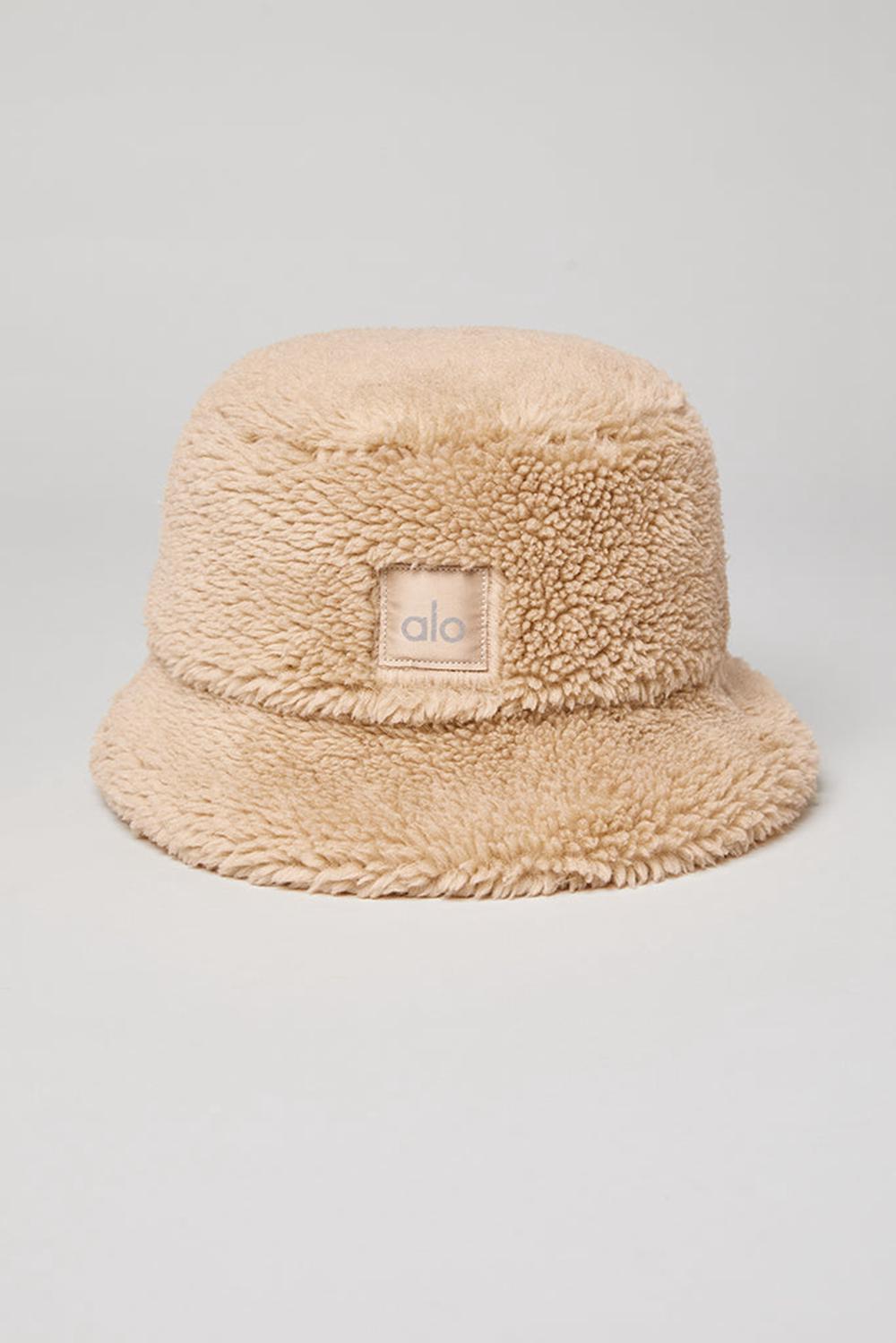 καπελα bucket γυναικεια Alo Yoga Foxy Sherpa Camel | Greece  QBTZL-8273