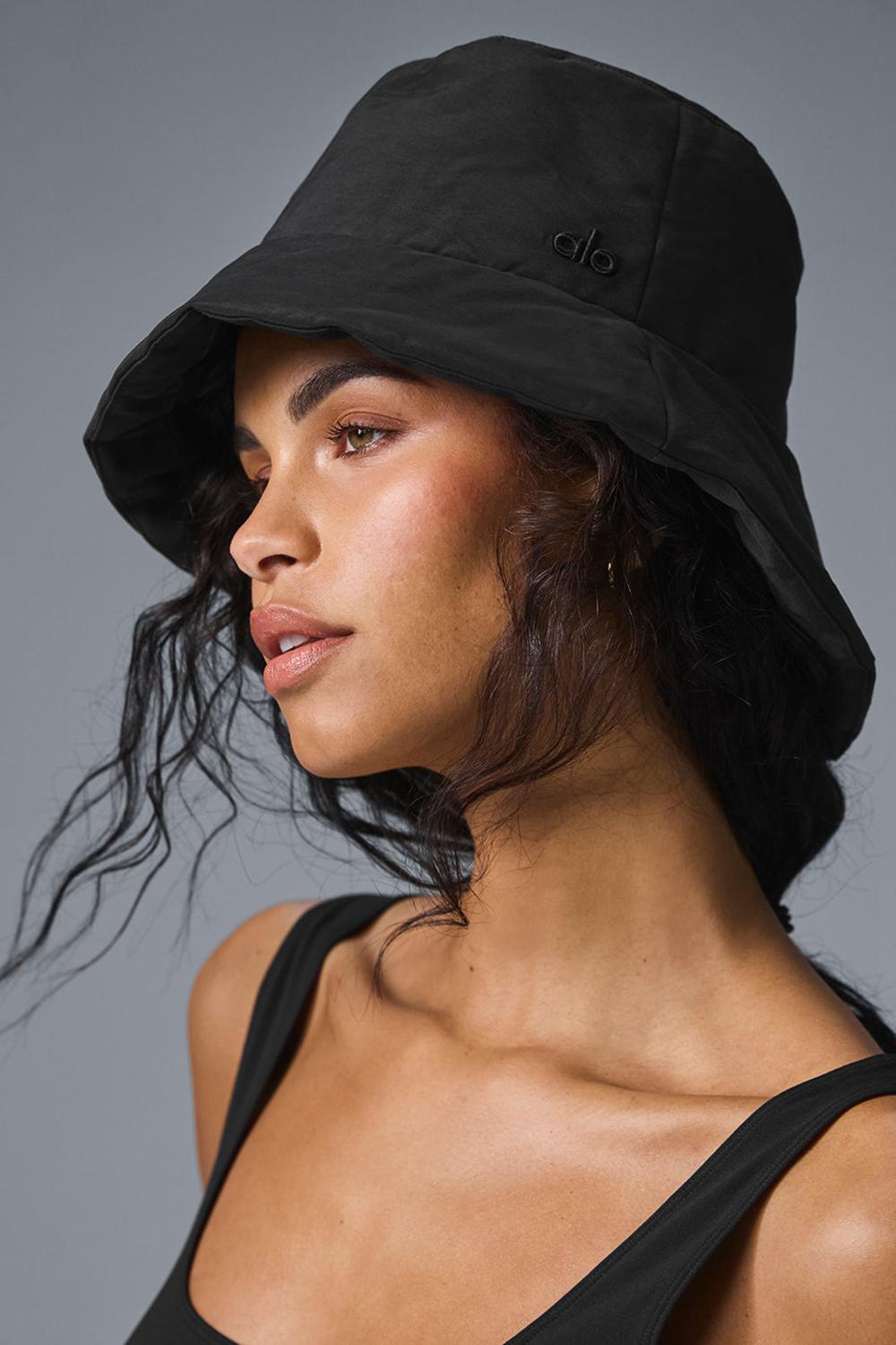 καπελα bucket γυναικεια Alo Yoga Good Shade μαυρα | Greece  HKDNL-7350
