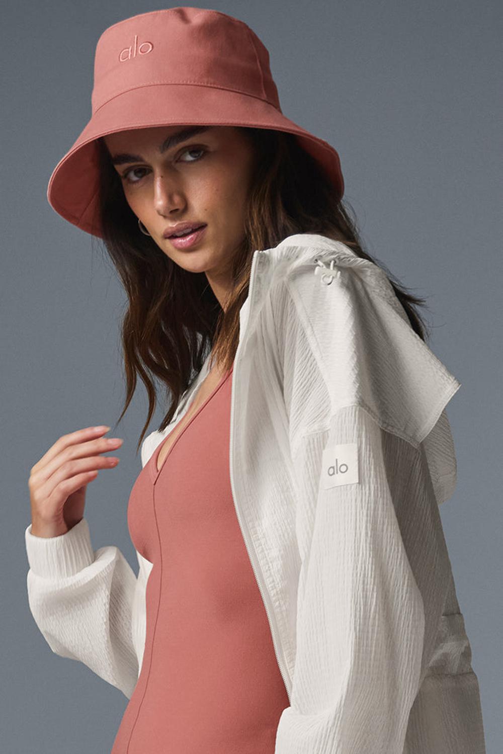 καπελα bucket γυναικεια Alo Yoga Weekender Soft Terracotta | Greece  VSXLI-5702