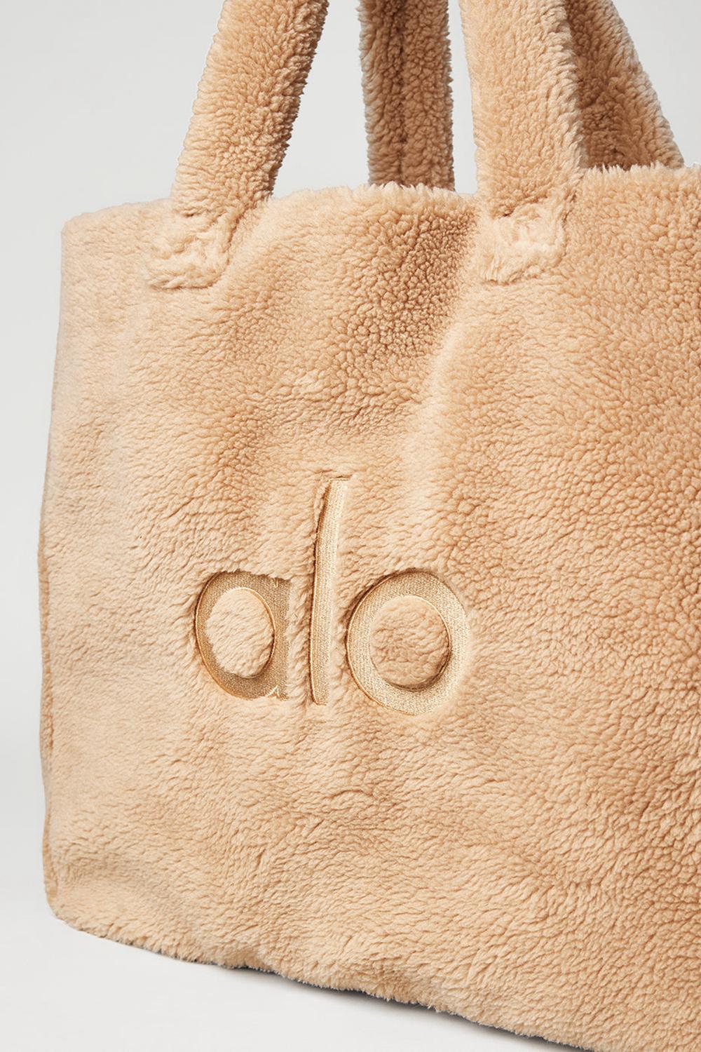 τσάντεσ tote γυναικεια Alo Yoga Foxy Sherpa Camel | Greece  OESYT-4361