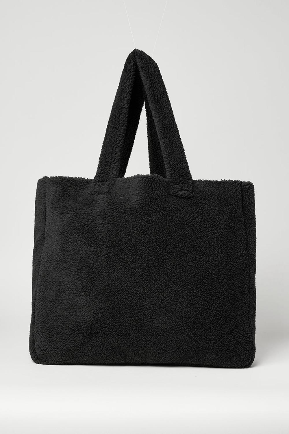 τσάντεσ tote γυναικεια Alo Yoga Foxy Sherpa μαυρα | Greece  LPGVO-1374