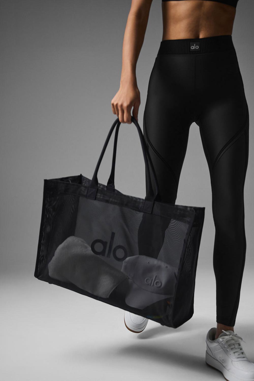 τσάντεσ tote γυναικεια Alo Yoga Sheer μαυρα | Greece  IMBVD-2756