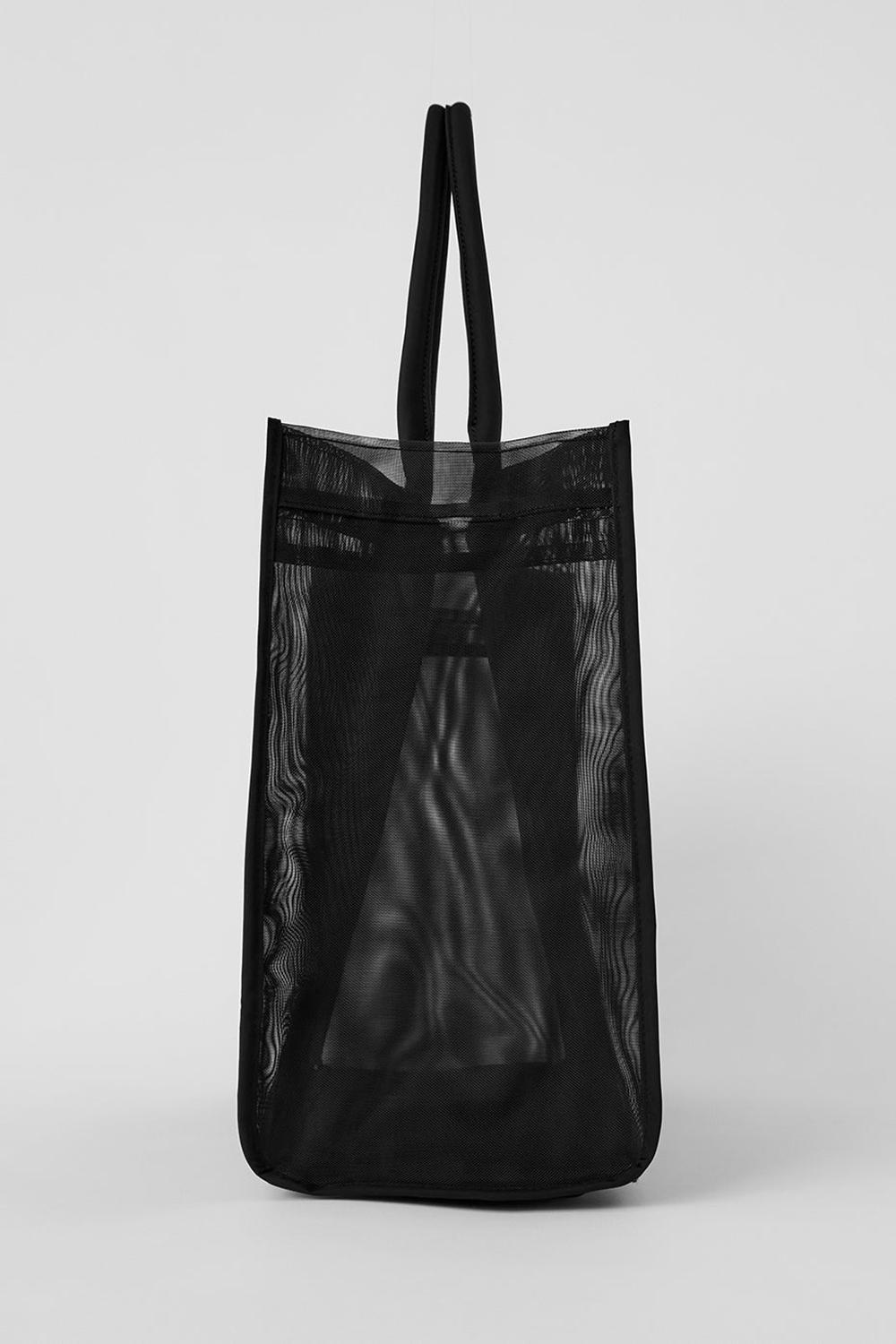 τσάντεσ tote γυναικεια Alo Yoga Sheer μαυρα | Greece  IMBVD-2756