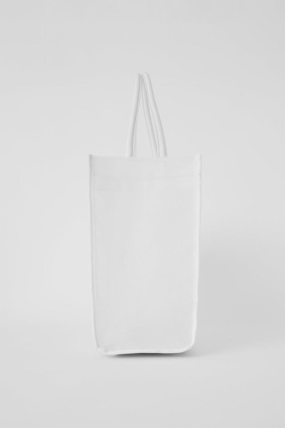 τσάντεσ tote γυναικεια Alo Yoga Sheer ασπρα | Greece  NCILX-0398