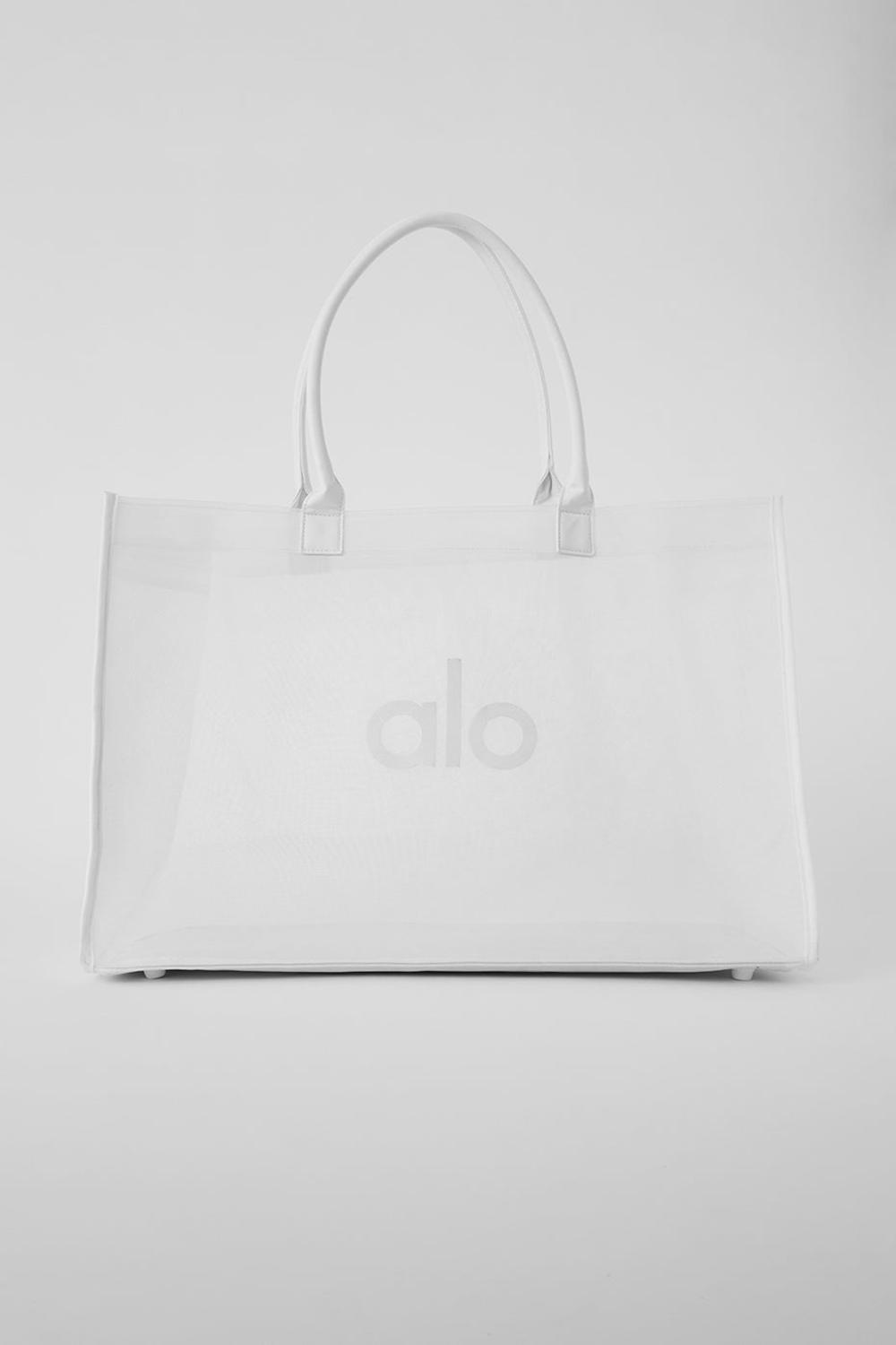 τσάντεσ tote γυναικεια Alo Yoga Sheer ασπρα | Greece  NCILX-0398