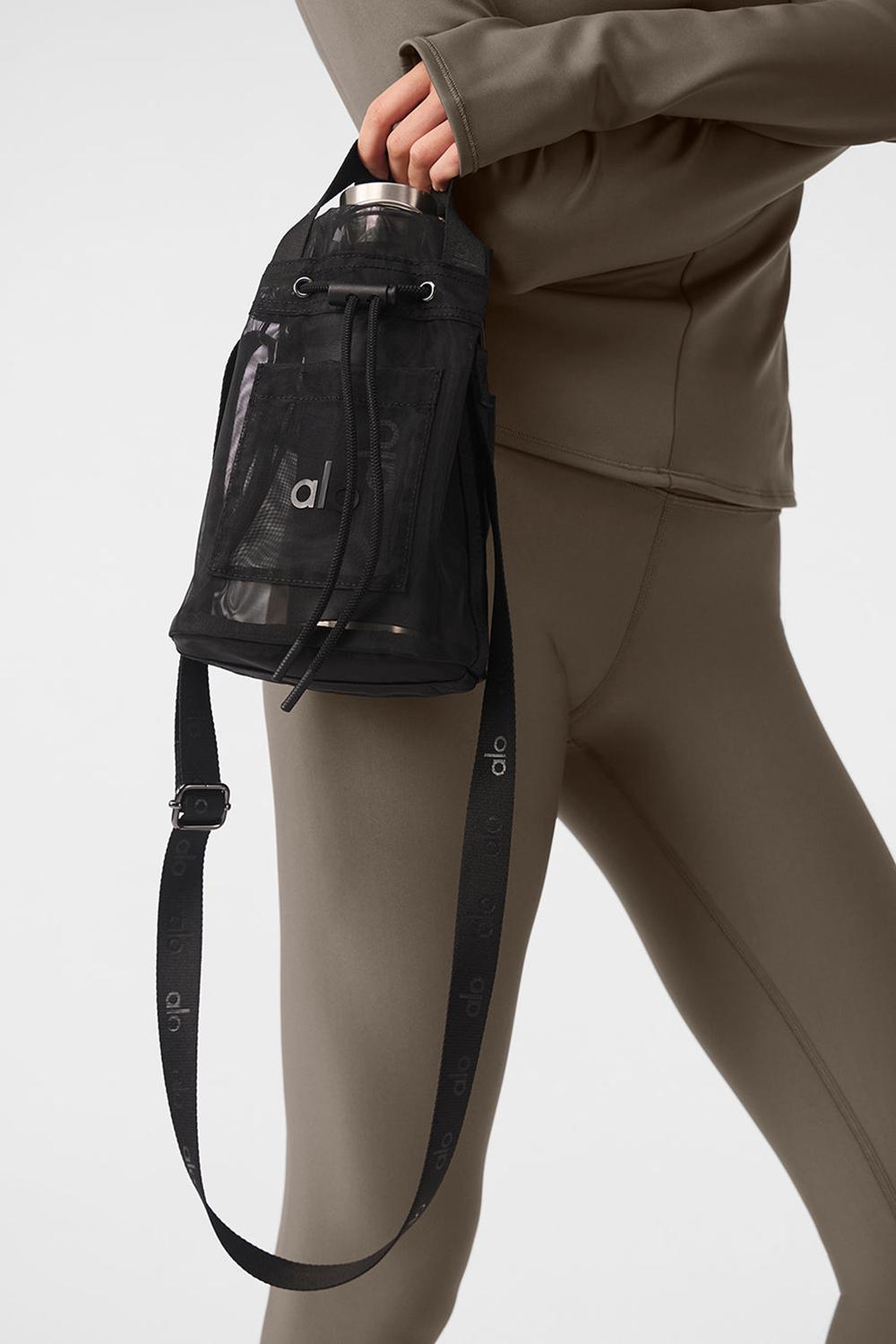 bucket bags γυναικεια Alo Yoga Sheer Cross Body μαυρα | Greece  UTRKW-4195